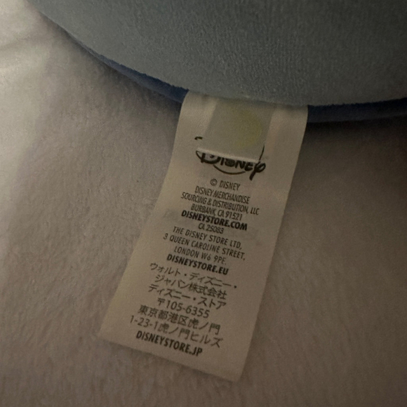 Disney Ufufy Beast Plush Stuffed Animal Brown Blue 12" Beauty and the Beast - Picture 3 of 6